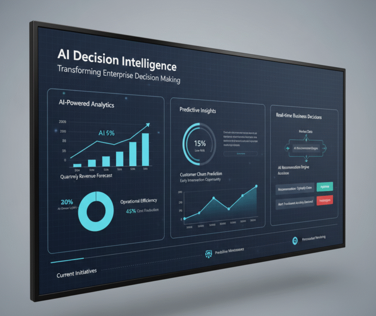 AI decision intelligence transforming enterprise decision making